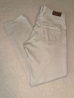 Johnnie-O Hugo Pants Men's 35” Waist Stone 5-Pocket Preppy Stretch Chino